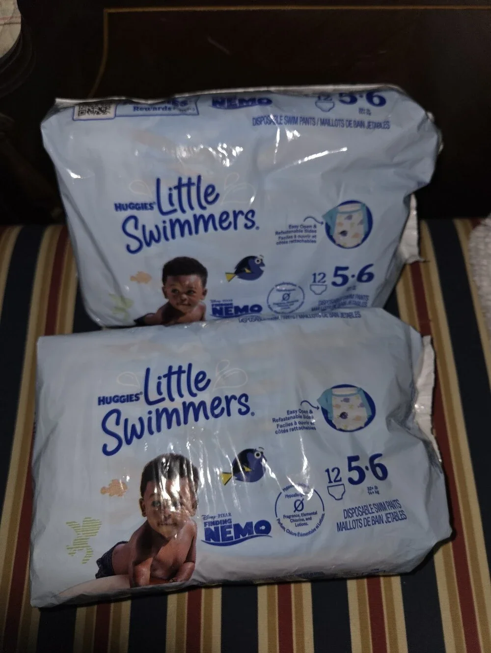 Huggies Little Swimmers Disposable Swim Pants - Light Blue (Size 5-6)